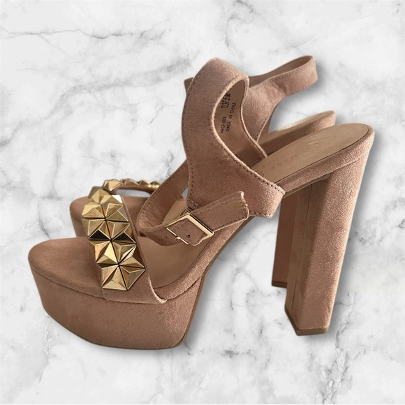 Chinese Laundry Arnette block heel strapy sandals sz 7 new - Picture 7 of 7